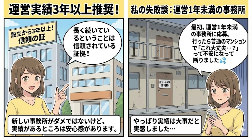 チャットレディの優良事務所は運営3年以上を選ぶ